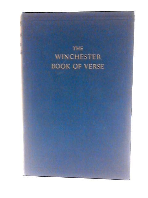 Winchester Book of Verse By H D P Lee(Ed)