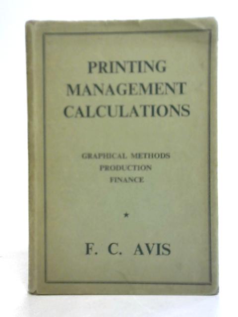 Printing Management Calculations von Unstated