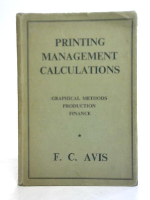 Printing Management Calculations By Unstated