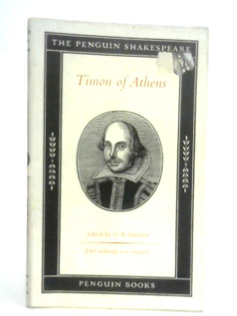 Timon of Athens By William Shakespeare