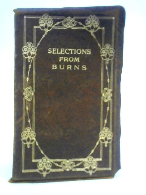 Selections From Burns By R. A. S. Rankin