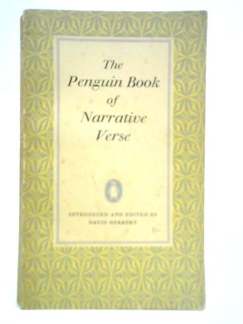 The Penguin Book of Narrative Verse By David Herbert (Compiler)