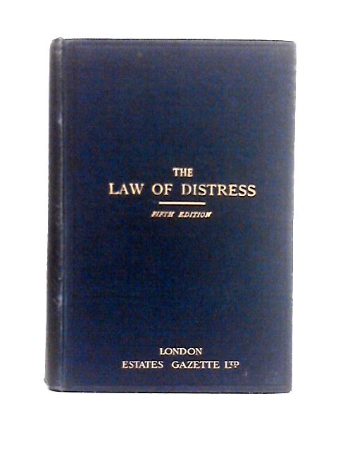 Daniels' Law of Distress for Rent von Graham Mould and Sydney A. Pocock