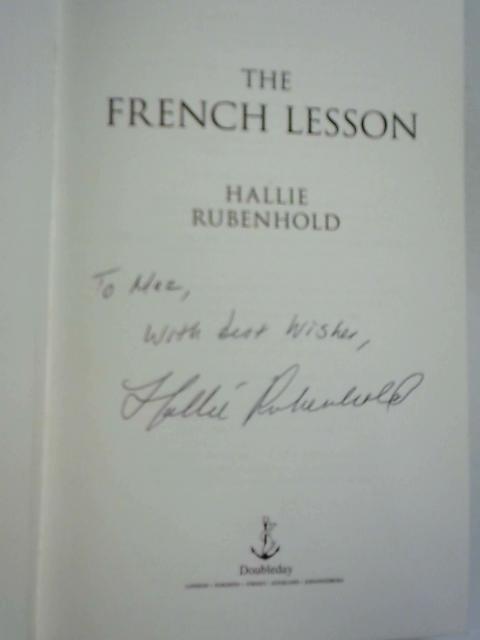 The French Lesson By Hallie Rubenhold