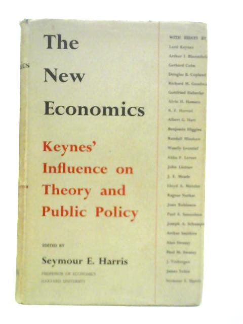 The New Economics von Seymour Harris