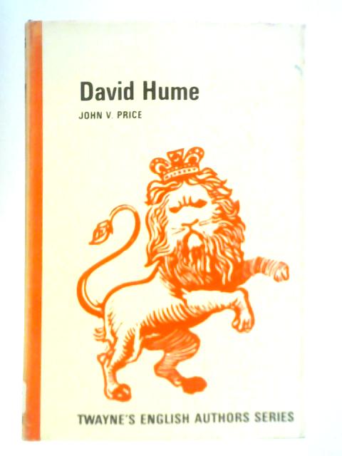 David Hume By John Vladimir Price