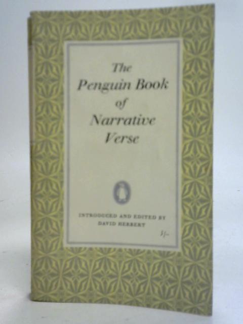 The Penguin Book of Narrative Verse By David Herbert