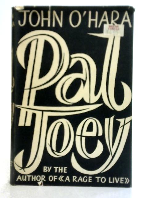 Pal Joey By John O'Hara