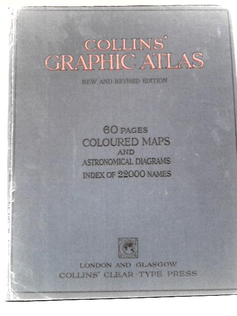 Collins Graphic Atlas - 60 Pages Of Political Maps Complete Index By E A Manchester