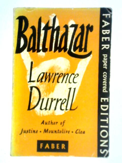 Balthazar By Lawrence Durrell