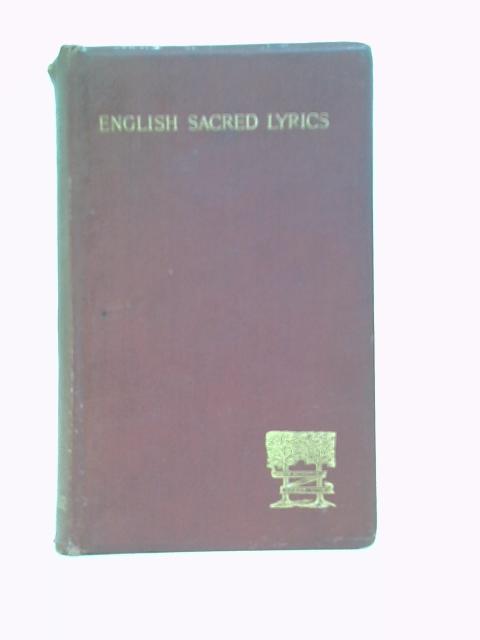 English Sacred Lyrics By Various s