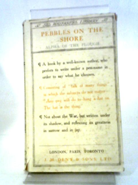 Pebbles On The Shore. Alpha Of The Plough By G. Gardiner