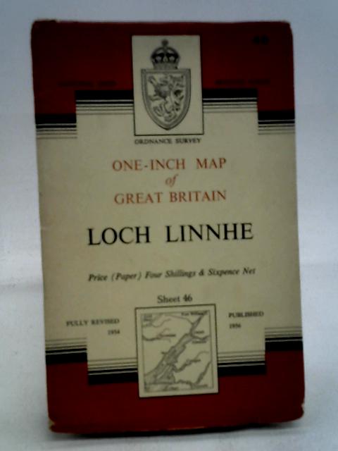 Loch Linnhe Sheet 46 (Ordnance Survey One-inch Map of Great Britain) By Ordnance Survey One-inch Map of great Britain