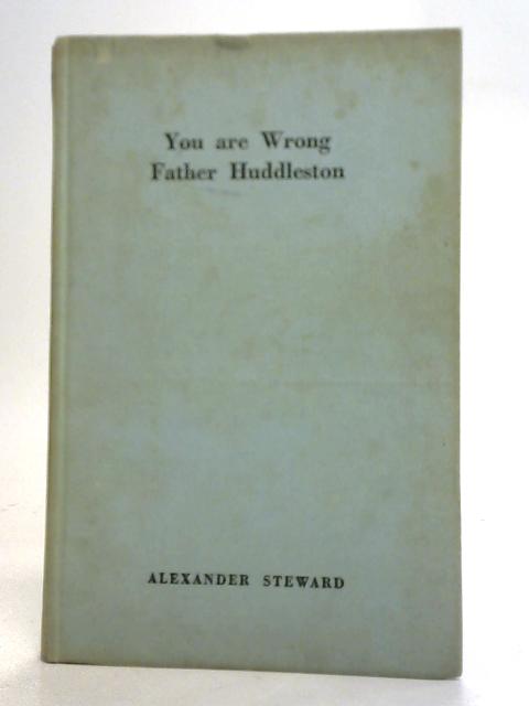 You Are Wrong von Alexander Steward