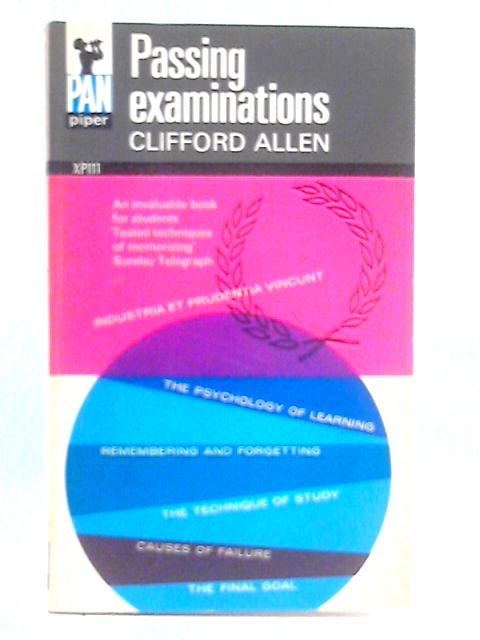 Passing Examinations par Clifford Allen