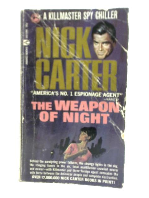 The Weapon of Night By Nick Carter