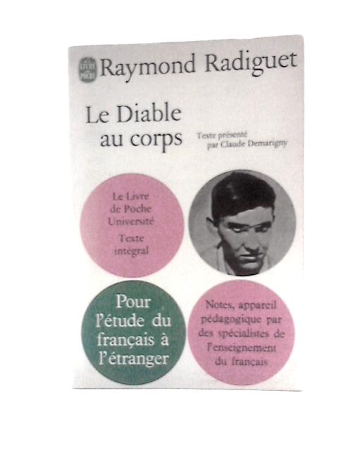 Le Diable Au Corps By Raymond Radiguet