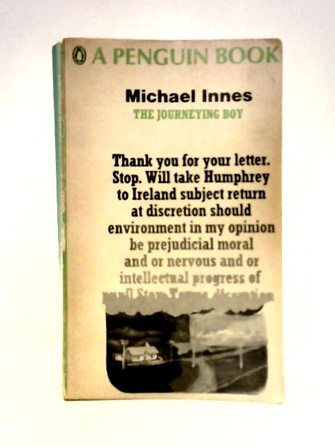 The Journeying Boy By Michael Innes