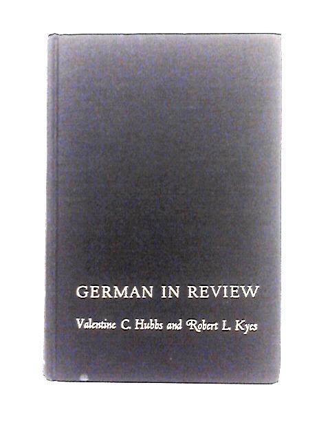 German Review By Valentine C. Hubbs