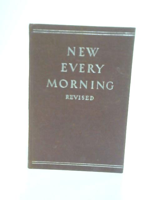 New Every Morning By Unstated