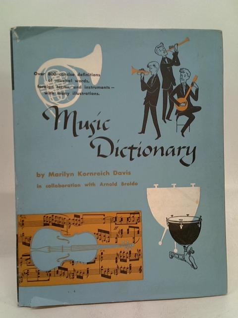 Music Dictionary By Marilyn Kornreich Davis