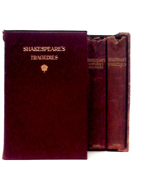 Tragedies, Histories and Poems and Comedies (3 volumes) von William Shakespeare