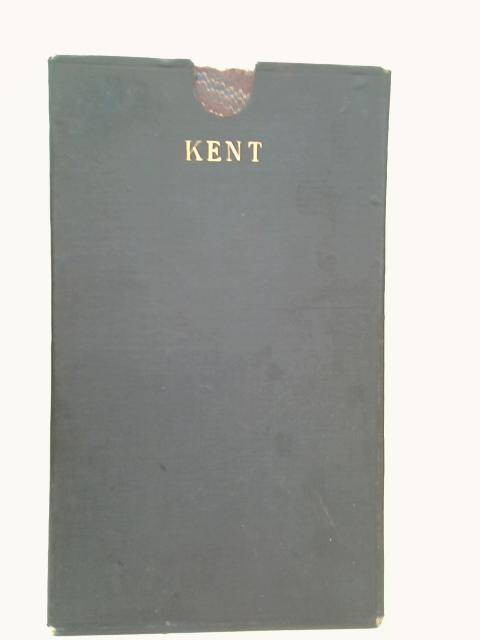 Map of Kent (Railways and Canals) By Engraved by F Bryer