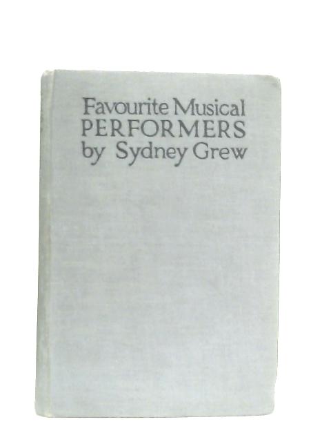 Favourite Musical Performers By Sydney Grew