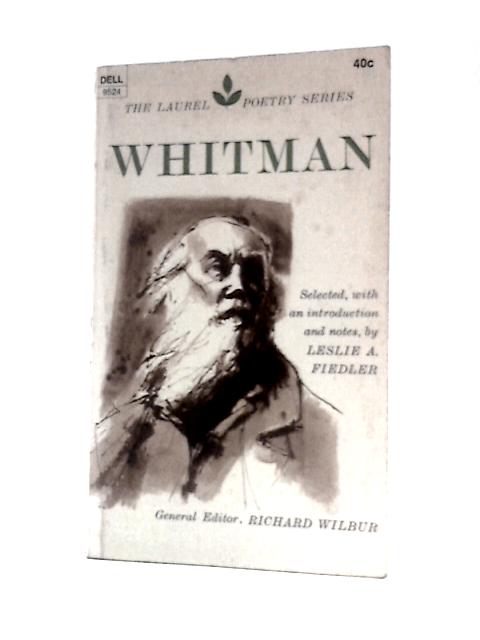 Whitman By Richard Wilbur (Ed.)