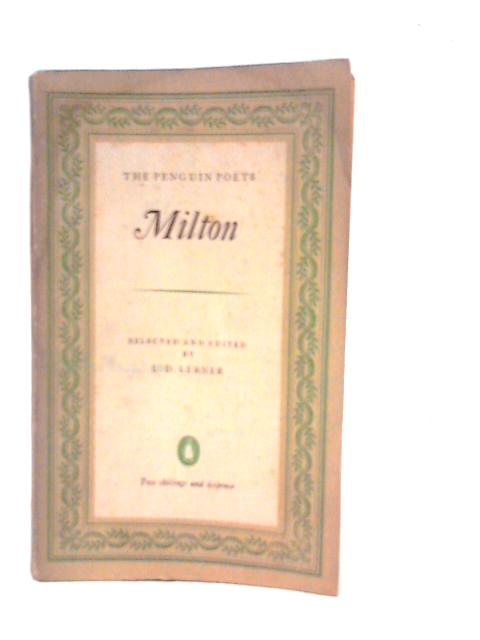 Milton: Poems By L.D.Lerner