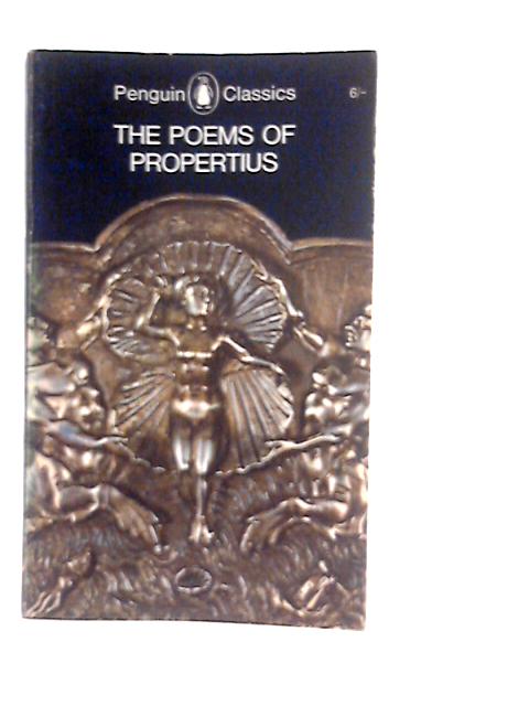 The Poems of Propertius par Propertius