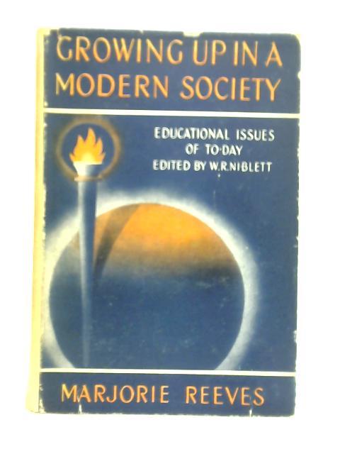 Growing Up In Modern Society By Marjorie Reeves