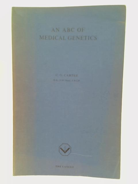 An ABC of Medical Genetics par Cedric Oswald Carter