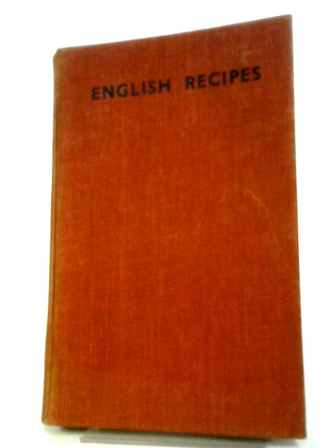 English Recipes By Countess Morphy
