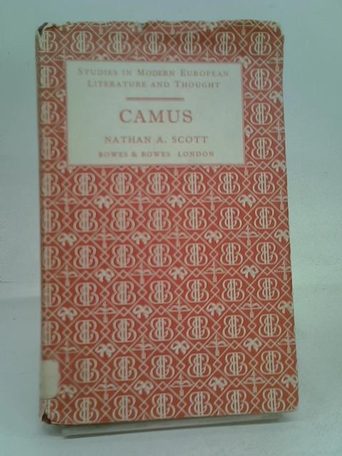 Albert Camus von Nathan A. Scott