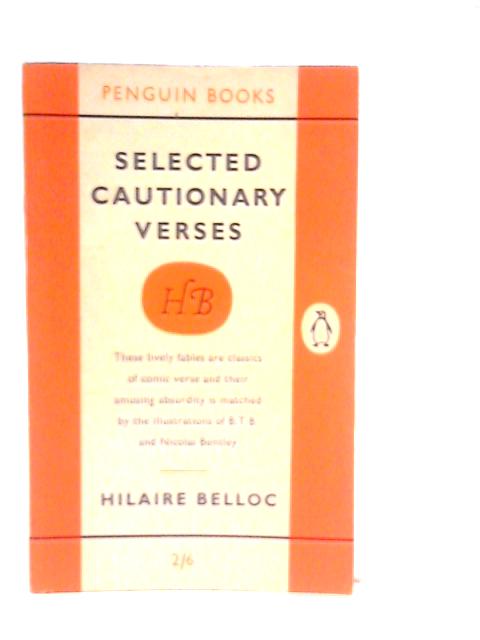 Selected Cautionary Verses By Hilaire Belloc