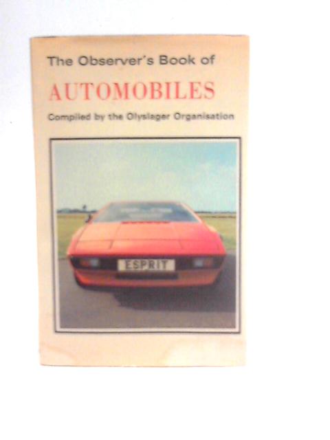 Observer's Book of Automobiles By D.Voller & C.Alexander