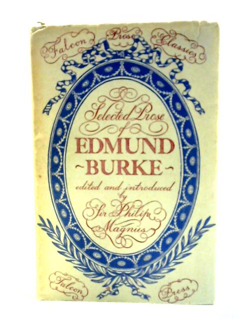 Selected Prose von Edmund Burke