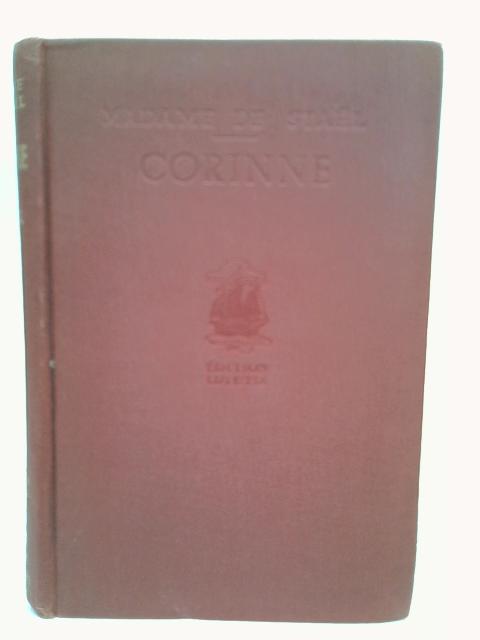 Corinne Ou L'Italie - Tome Deuxieme By Madame De Stael