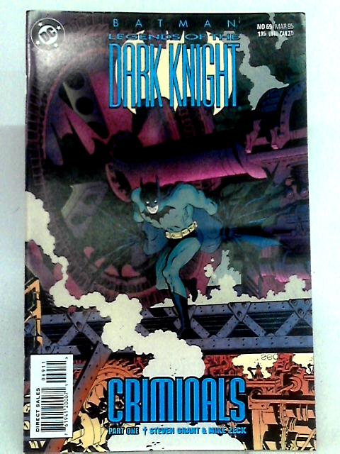 Batman Legends Of The Dark Knight  March 1995 By DC Comics | Used |  1681414027GEO | Old & Rare at World of Books