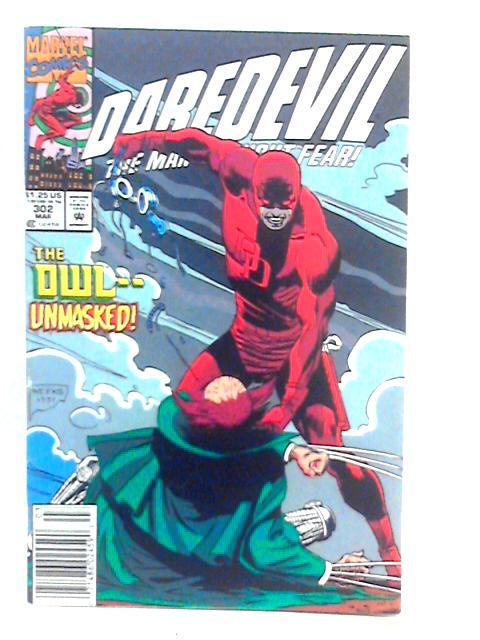 Daredevil Issue 302 March 1992 "Nocturnal Hunter" By D. G. Chichester