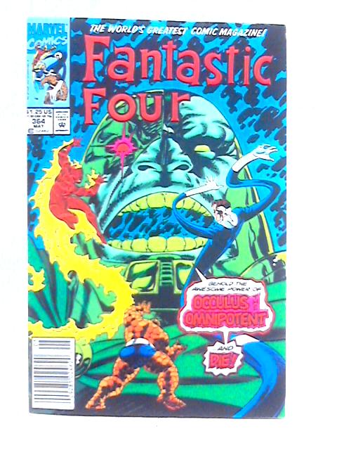 Fantastic Four, No. 364, May 1992 (Omnipotent is Occulus) By Various