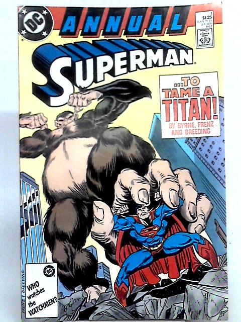 Superman Annual 1 ... To Tame A Titan By DC Comics