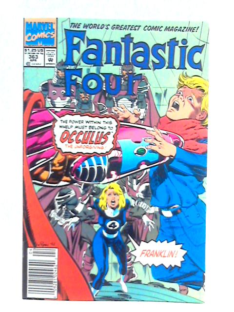 Fantastic Four, No. 363, April 1992 (Innerverse!) By Various
