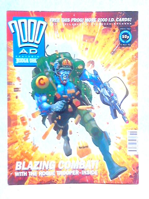 2000 AD Prog 782 Blazing Combat By Unstated