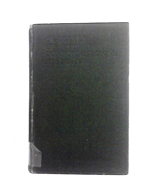 Outlines of Indian Constitutional History [British Period] By W. A. J. Archbold