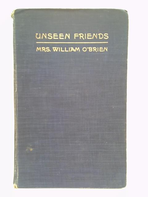 Unseen Friends By Sophie Raffalovich O'Brien