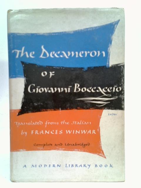 The Decameron By Giovanni Boccaccio