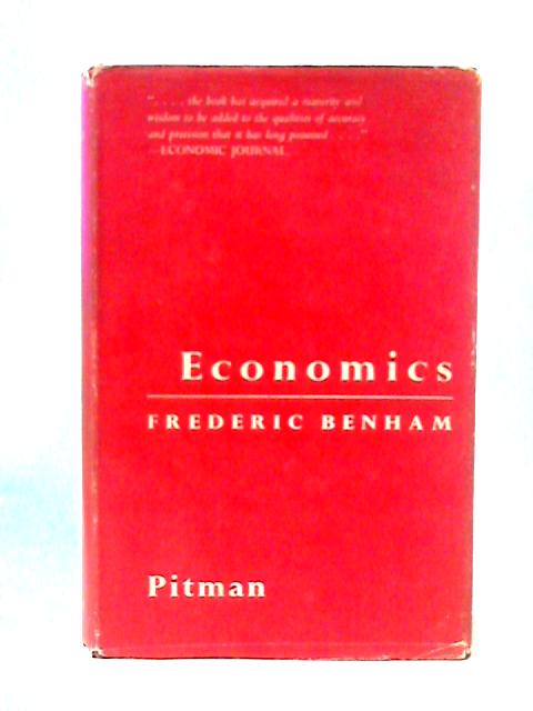 Economics A General Introduction By Frederic Benham