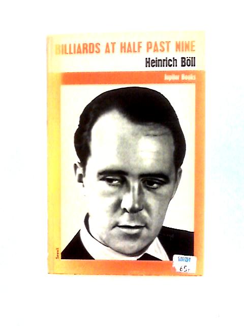 Billiards at Half-past Nine (Jupiter Books-no.11) By Heinrich Bll